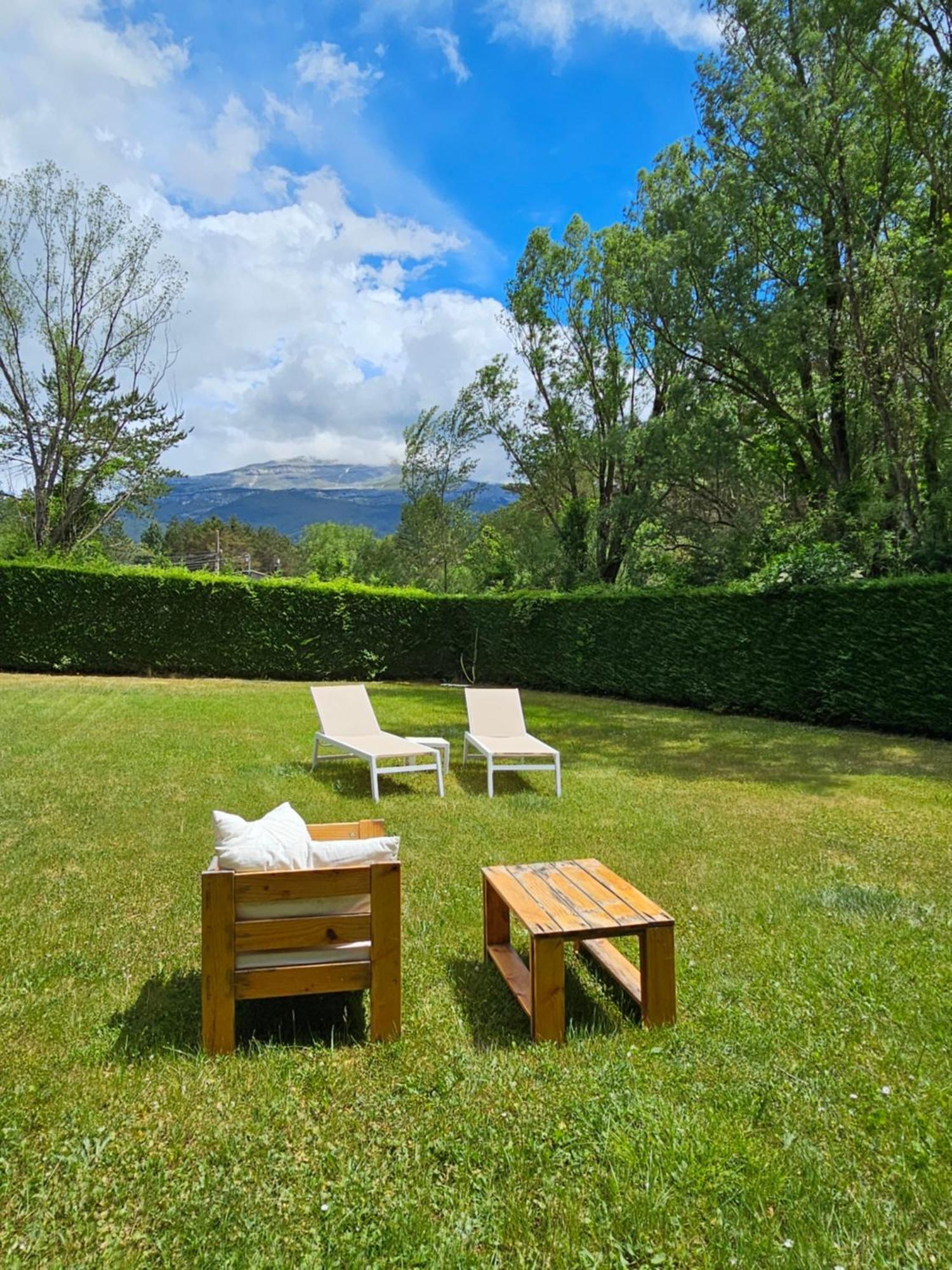 Casa Rural Pico Aspe Villanúa Esterno foto